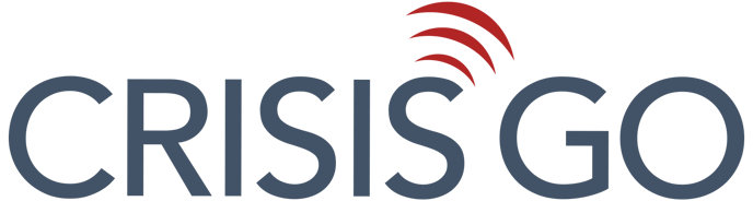 CrisisGo-Logo-Standard-Grey-Blue-425467-Red-b22626 - Christopher Buecksler