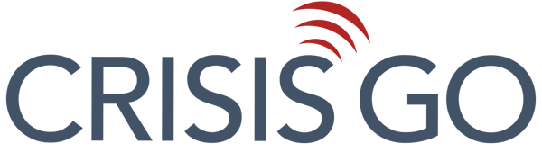 CrisisGo-Logo-Standard-Grey-Blue-425467-Red-b22626 - Christopher Buecksler