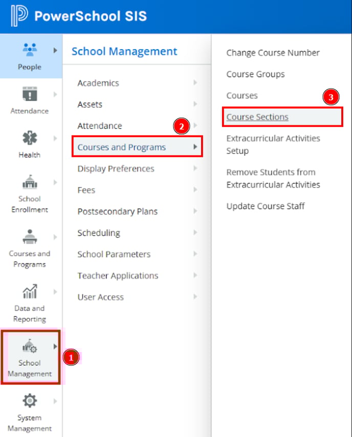PowerSchool_School_Sections