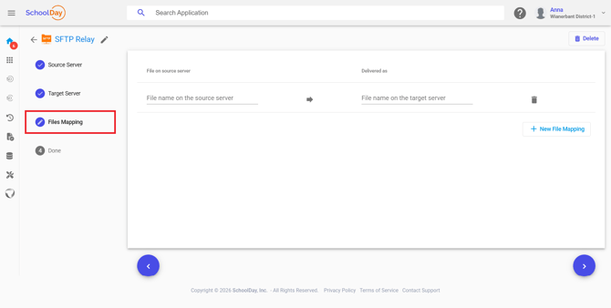 sftp-relay-step-3-files-mapping