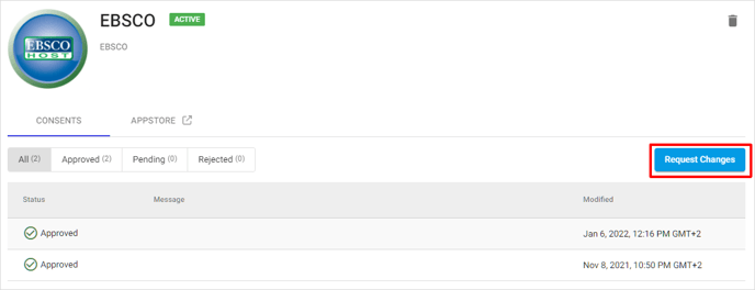 Change App Assignments for Parents_Request Changes