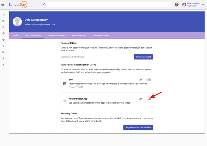 Security-Settings