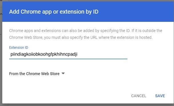 Install and deploy Privacy Governance Console Browser extension